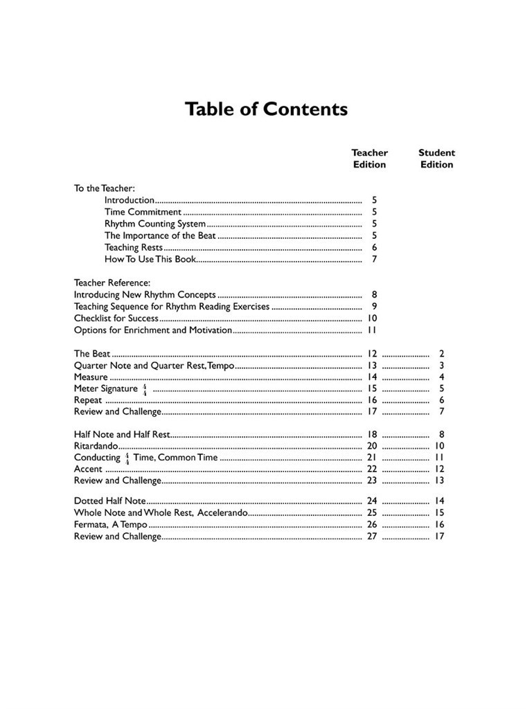The Rhythm Reader